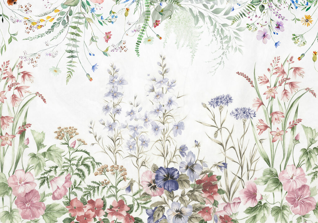 Giardino fiorito — design completo