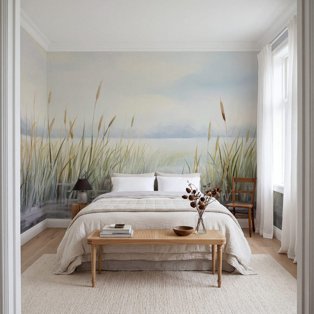 Erbe lungo l’acqua azzurra — ambiente 2