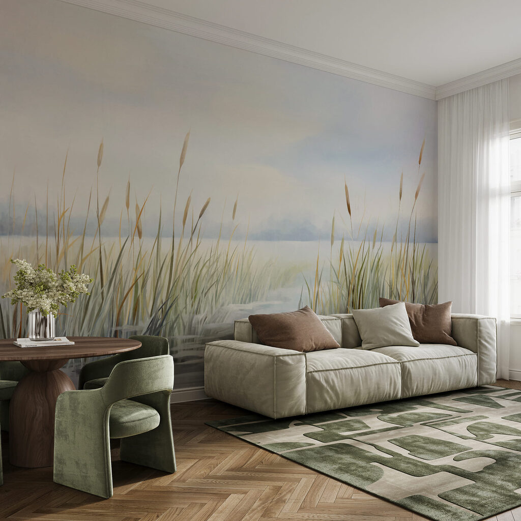 Erbe lungo l’acqua azzurra — ambiente 1