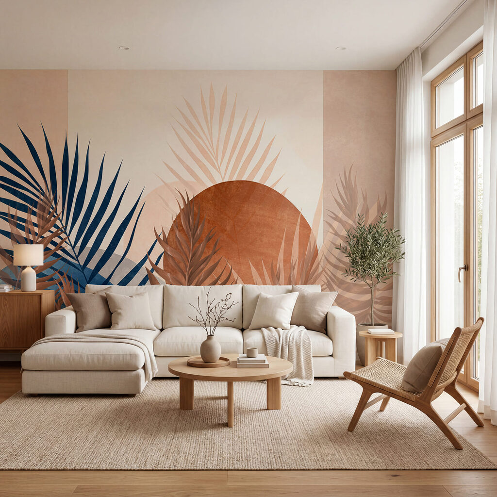 Palme davanti al sole — ambiente 3