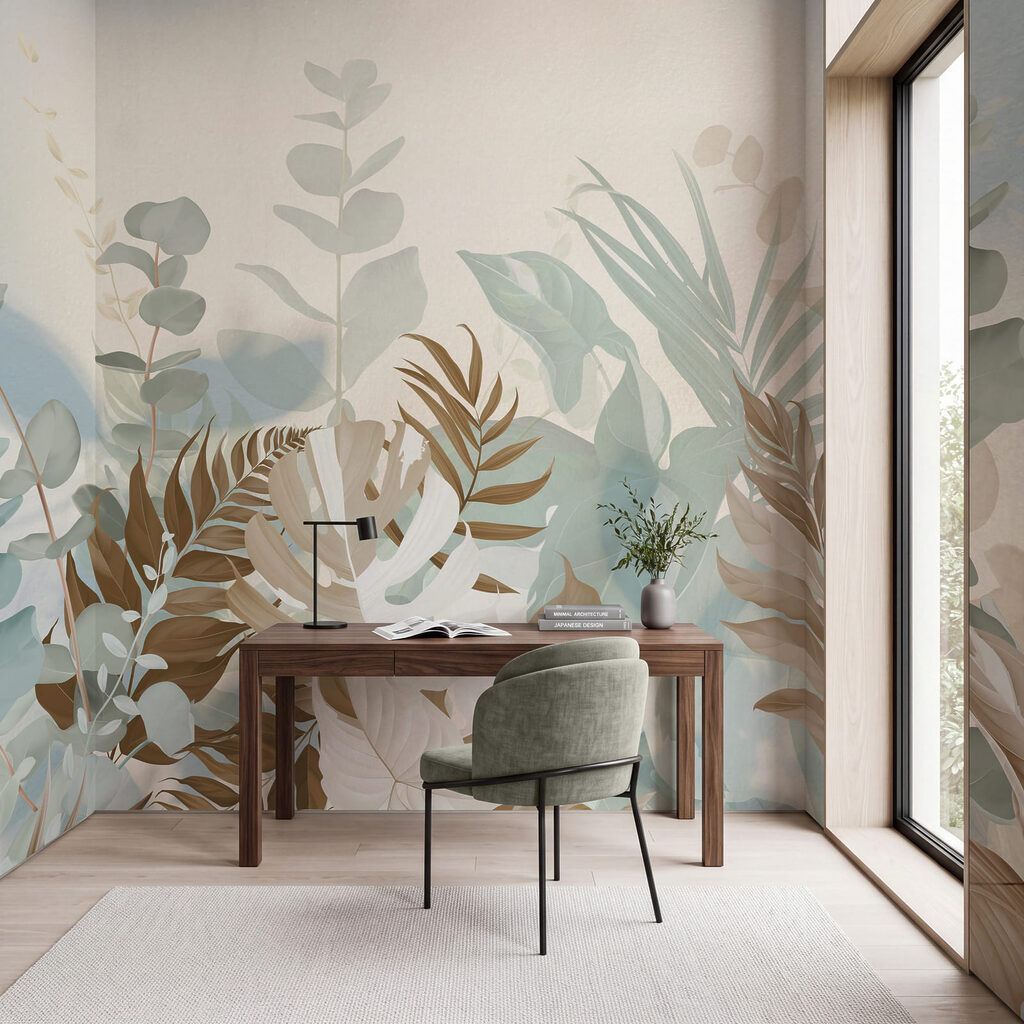 Foglie in strati sovrapposti — ambiente 3