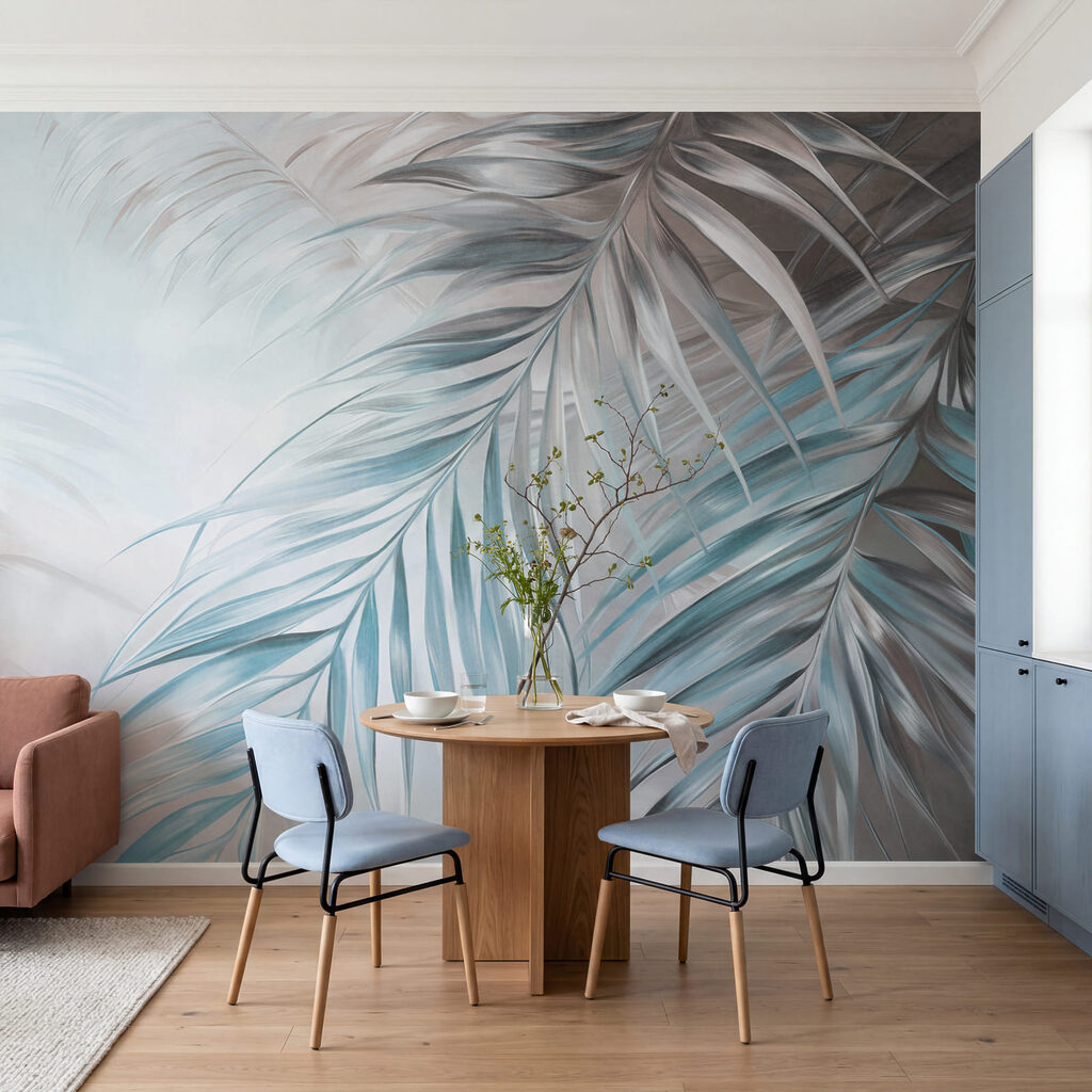 Foglie di palma ricurve — ambiente 3